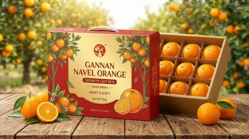 Gannan Navel Orange Premium Gift Box (5kg) — Holiday & Corporate Gifting