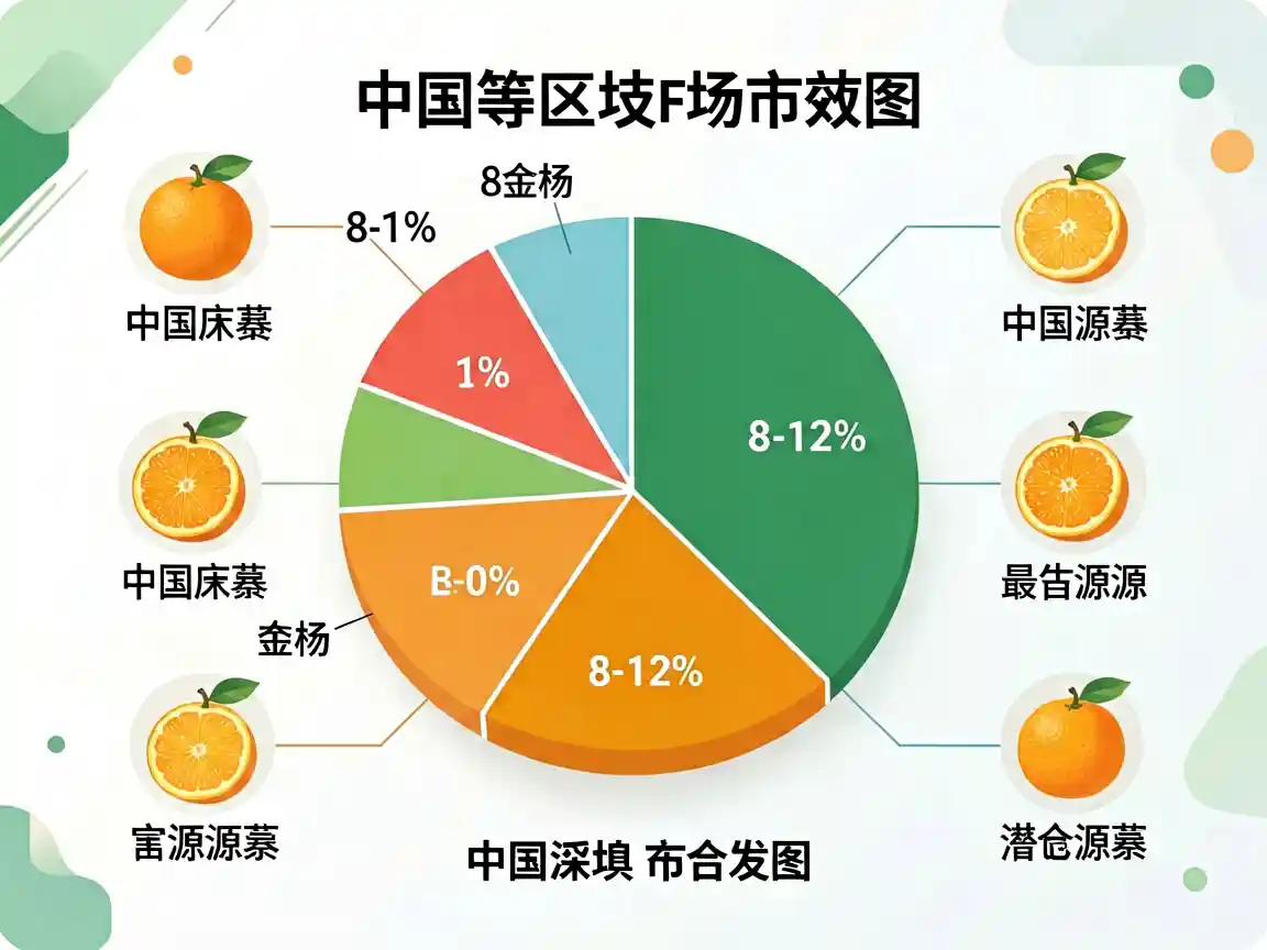 Chinese citrus USA market share and distribution 2026