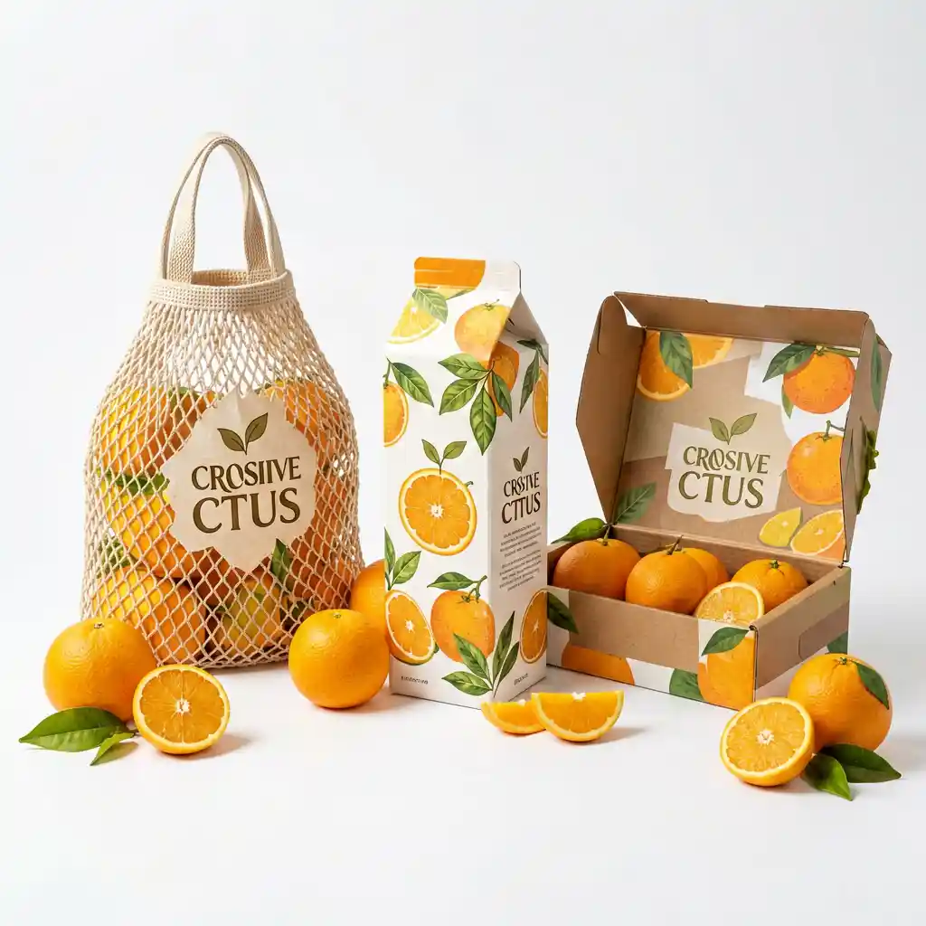 Private label citrus packaging design examples